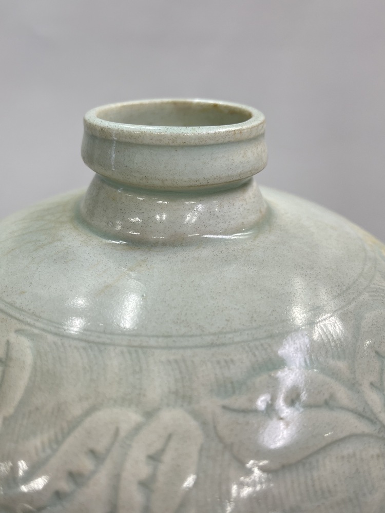 中国南宋時代青白磁花瓶 中国南宋時代青白磁花瓶