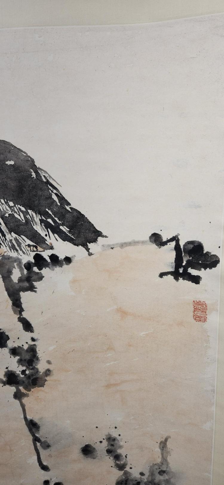 LOT 111 潘天壽（1897-1971） 蒼鷹圖