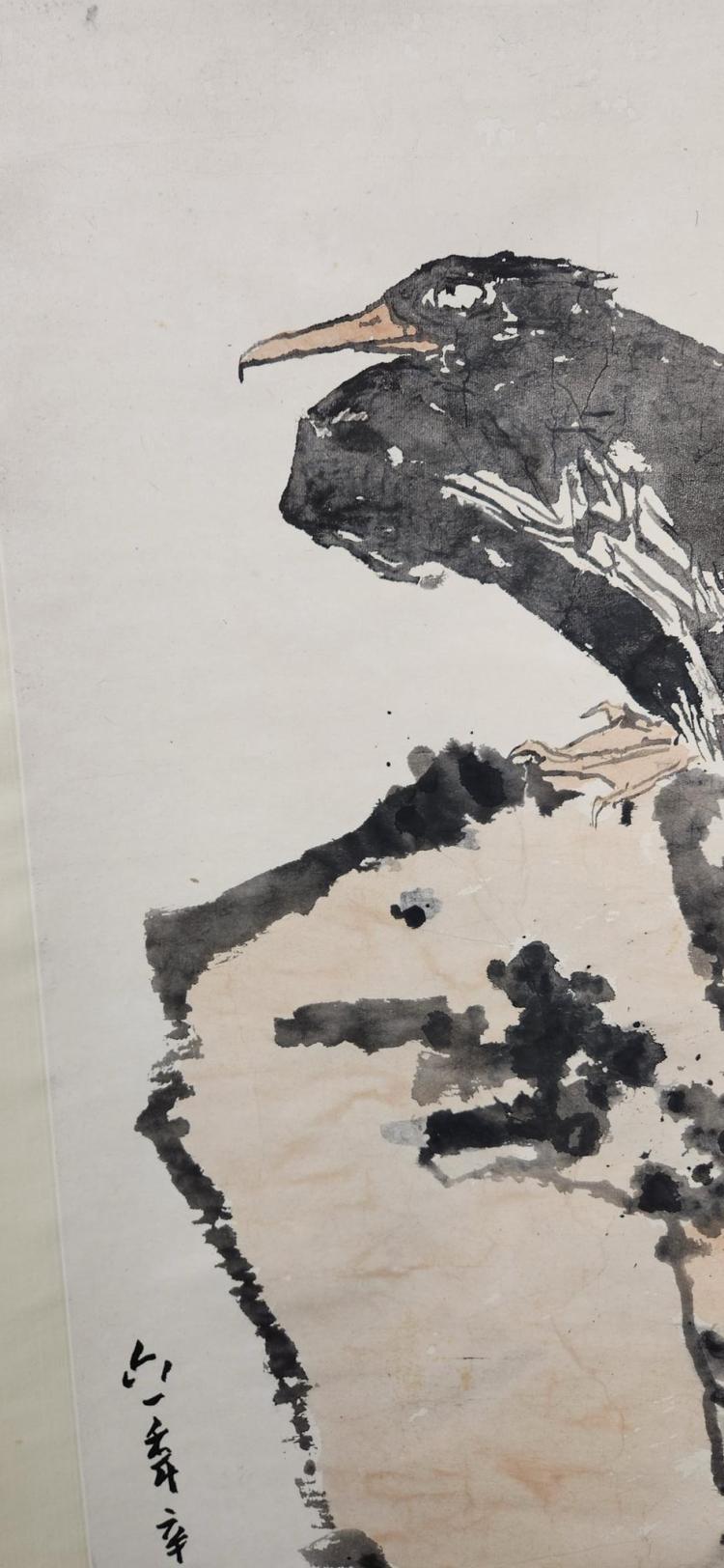 LOT 111 潘天壽（1897-1971） 蒼鷹圖