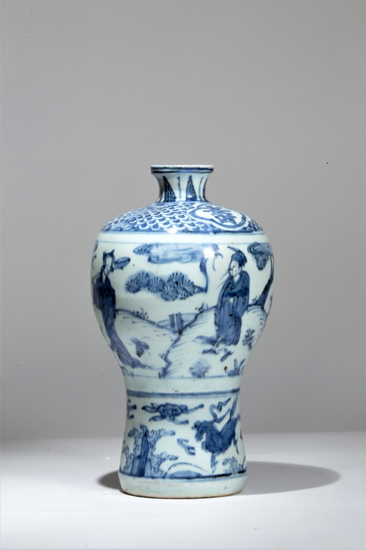 简永桢”青花梅瓶| Musée Guimet